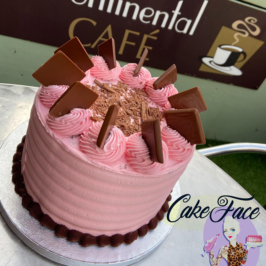 Pink cake